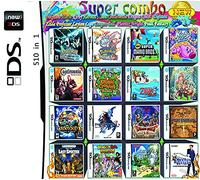 510 in 1 ds games, Contains 510 Games, Super Combination Game Card,Retro Classic DS Games, Suitable for NDS,NDSi,3DS,New,DS,2DS