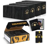 510 Pack Ding Defend Trading Card Shipping Protectors Hard Plastic Card Slab - Tiger Design Card Guard for Collectible Cards, Card Mailing Supplies & Hobby Supplies - 3.5 x 4.5 Inches, Packaging Pads