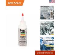 Super Lube 51004 Synthetic Oil with PTFE, High Viscosity, 4 oz Bottle,Translucent white(Packaging may vary)