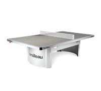 Cornilleau - Campus 510 - Outdoor Ping Pong/Table Tennis Table - Robust - Weatherproof and Shockproof Table for Schools, Parks, Campsites - 7 mm Melamine Resin Surface - Grey or Blue