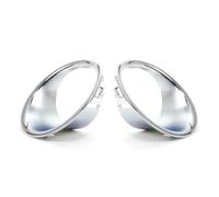 51112753661 51112753662 For Bmw For Mini For Cooper R55 R56 R57 Petrol Vehicles Left Right Front Fog Light Lamp Chrome Trim Ring Cover Led Work Lights(1pair)