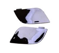 51118050697 1 Pair Black Front Left Right Bumper Tow Hook Eye Hole Cover Cap For X5 E70 LCI M-Sport 2010 2011 2012 2013