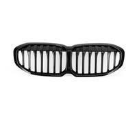 51138080490 Gloss Black Double Slat Front Hood Grille For BMW F40 1 Series 118i 120i For M135i 2019-2023 Front Bumper Grilles Grill
