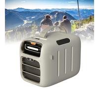 5121BTU Fast Cooling Portable AC Tent Air Conditioner, AC/DC 24V, 3 Wind Speeds, Dehumidification, Timing, 500W Low Power Consumption