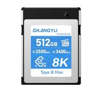 512GB CFexpress 4.0Type B Memory Cards for 8K RAW Photo and Video Recording Compatible with Nikon R5/R5C/Z8/Z9 Canon Cameras up to 3500MB/s Write,3400MB/s Read