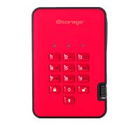 iStorage diskAshur² SSD 512GB Red | Secure Portable Solid State Drive |AES-XTS 256-bit Hardware Encryption | PIN protected | OS & Platform Independent | TAA Compliant |Brute force hack defence | Dust/