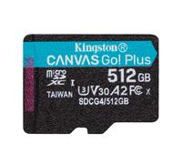 512GB Kingston Canvas Go Plus Micro SD (SDXC) Memory Card - U3 V30 A2 200MB/s R