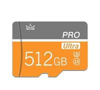 512GB Micro Memory Card Class 10 512GB Micro SD Card with SD Adapter High Speed Memory Card for Tablet, Camera, Drone