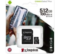 512GB Micro SD Card Memory Card 4K U3 Class 10 SDXC with SD Adapter Kingston