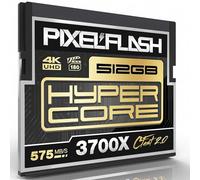 512GB PixelFlash HyperCore CFast 2.0 Memory Card 3600X Speed 560MB/s SATA3 VPG-130 CFast Card Compatible w/DSLR Cinematic Video & Photography Cameras Lab Tested-Certified Flash Memory 2022 Model