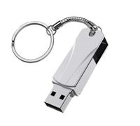 512GB USB 3.0 Flash Drive, Swivel Metal Thumb Drive with Write Protection Switch(Silver)