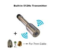 512Hz Transmitter Built-in 23mm Camera Head IP68 304 Waterproof Locator Industrial Pipe Sewer Drain Inspection Endoscope Camera(With Accessories 7T)