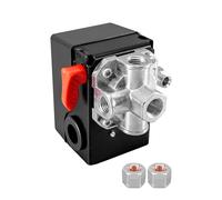 5140117-89 Pressure Switch Fit for Craftsman Air Compressor C3150 C3101 C3151 C3551 C2550 C6110 C2150 C3550 C5101 CPLDC2540S CPLDC2541S, 150/120 PSI, 4 Port Switch