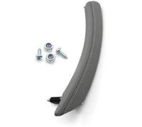 51416983868 LHD RHD Right Side Front Rear Interior Pull Handle Armrest Cover Assembly, Replacement for, 5 Series E60 E61 2006-2010 Interior Door Lever(Black Front Left-Black)(Black Rear Left-Gray)