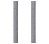 (515 cm(180 g/square metre)/ 2 pcs) vidaXL 1/2/3x Non-slip Painter Fleece Grey Floor Protection Cover Multi Models