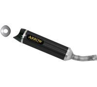 51503AKN - Exhaust Muffler Arrow Thunder Dark Yamaha YZF-R 125 (08-13)