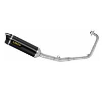 51519AKNW - Full Exhaust Arrow Thunder Aluminum Dark Honda CB 125 R (21)