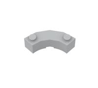 5152 3x3 Curved Brick 10 Pieces GDS-90510 Compatible with Lego MOC Building Blocks Color:Light Bluish Gray 194