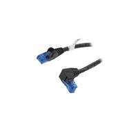 51530 patch cord RJ45 male, RJ45 male, angled, bottom Goobay