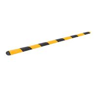 (517 x 32.5 x 4 cm) vidaXL Speed Hump Yellow and Black Rubber Signage Calming Bump Multi Sizes