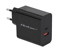 51716 power supply: pulse mains, plug, charger 5VDC, 3A 63W black QOLTEC