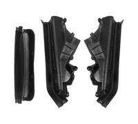 51717169419 51717169420 51717169421 Engine Upper Compartment Partition Panel Set Left Right 3Pcs Compatible With X5 X6 E70 E71 E72 Car Models(black)