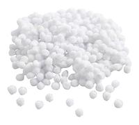 51852 - POMPONS - 5 MM - WEISS