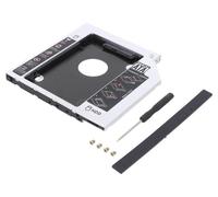 51868-QOL1 51868 Hard Drive Enclosure: 2.5" Aluminum 122x122x9.5mm Black QOLTE