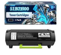 51B2H00 Toner Cartridges Compatible for Lexmark MS417DN MS617DN MX517DN MS517DN MX417DN MX617DN Printers, With Chip Large Capacity 30000 Pages (1 Pack Black)