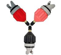 51buyoutgo 3pcs Sup Paddle Board Inflator Air Pump Adapter Adaptor Attachments for Inflatables Kayak Boat Stand Up Paddleboard Sup Paddle Board Accessories