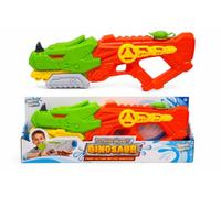 51cm Super Splash Squad Hydro Blast Triceratops Dinosaur Pump Action Water Gun 1000ml Tank 9-10m Range Large Water Blaster Water Shooter Water Pistol for Kids Garden Beach Pool Summer Toys