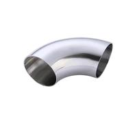 51mm 2" O/D 304 Stainless Steel Weld 90 Degree Elbow Pipe Fitting for Homebrew