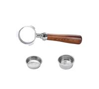 51mm 3 Nails Coffee Bottomless Portafilter，Compatible for Delonghi，Dedica Ec680 Ec685 Replacement Filter Basket Barista Accessory