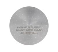 51mm/53mm/58mm Coffee Machine Brewing Head Filter Net Puck Screen Double Layer Water Distribution Net for Coffee Handle Stainless Steel Filter Screen