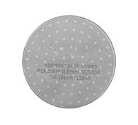 51mm/53mm/58mm Coffee Machine Brewing Head Filter Net Puck Screen Double Layer Water Distribution Net for Handle Metal Filter