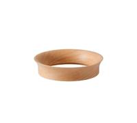51MM 53MM 58MM Grinder Powder Ring Handle Walnut Anti-Flying Dispenser Coffee Accessories(A-51mm)