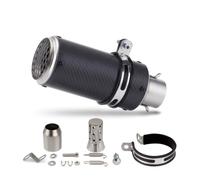 51MM 60mm Modified Motorcycle SC Exhaust Muffler GP-project With DB Killer For R6 R15 R3 MT07 Zx6r Z800 Z900 Mt09 Ninja400 Z400(A1 with Sticker 51MM)