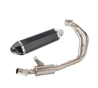 51mm / 60mm Motorcycle Exhaust Full Systems Silencer Modify Front Link Pipe Muffler For Yamaha R7 YZF 2021-2023(Type F)