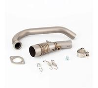 51mm / 60mm Motorcycle Exhaust Link Pipe Parts For Yamaha XMAX250 XMAX300 Modified Front Middle Muffler