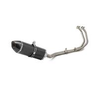 51mm / 60mm Motorcycle Exhaust Modified Front Middle Link Pipe Slip On For CBR500 CB500X CB500F CBR500R CBR 500 2013-2022(Type b)