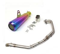 51mm / 60mm Motorcycle Exhaust Pipe Front Middle Link Full Systems Modified Parts For Yamaha MT03 MT-03 YZF R3 R25(A-colour)