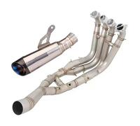 51mm / 60mm Motorcycle Exhaust Pipe Full Systems Modified Front Link For S1000RR 2019-2023 S1000R 2021-2023(Type 4)