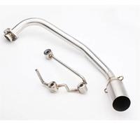 51mm / 60mm Motorcycle Exhaust Pipe Stainless Steel Front Link Slip-on Parts For PCX 125 150 PCX125 PCX150 2010-2017