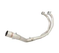 51mm / 60mm Motorcycle Exhaust System Modify Front Link Pipe Connecting 51mm Muffler For Yamaha YZF R25 R3 MT-03 2014-2023(Type A)