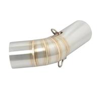 51mm / 60mm Slip On Motorcycle Modifide Exhaust Stainless Middle Link Pipe Original Muffler For Benelli For Leoncino 800(Type D)