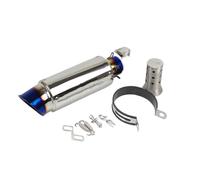 51mm 61mm Motorcycle Exhaust Muffler For Kawasaki ZX-6R Z800 Z900 Exhaust System Modified Stainless Steel Accessories Adapter(Type B)