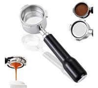 51mm Bottomless Portafilter & Puck Screen, Compatible for CASABREWS Espresso Machine CM5418, 3700 Series, Mr. Coffee Espresso and Cappuccino Machine, Includes 304 Stainless Steel Filter Basket