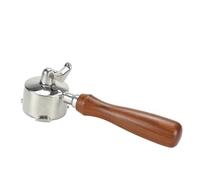 51mm Coffee Bottomless Portafilter,Compatible for Delonghi Ec680 685 with Replacement Filter Basket Naked Portafilter Espresso Machine Tool(3Nails Double SpoutR)