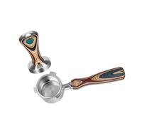 51mm Coffee Bottomless Portafilter,Compatible for Delonghi Ec680 685 with Replacement Filter Basket Naked Portafilter Espresso Machine Tool(3Nails Set of 2pcs C)