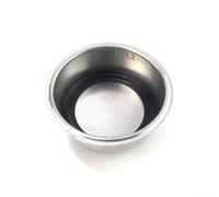 51mm Coffee Machine Filter Basket, Stainless Steel Coffee Portafilter Basket Pressurized Coffee Filter Basket Espresso Machines Accessories(Double Cup)
